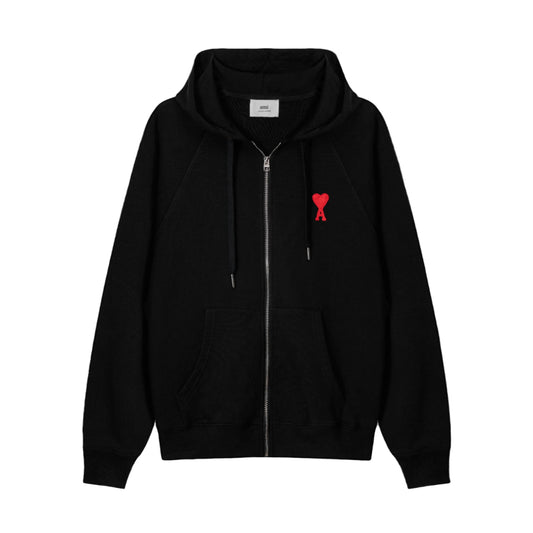Ami Paris Black Zip Up