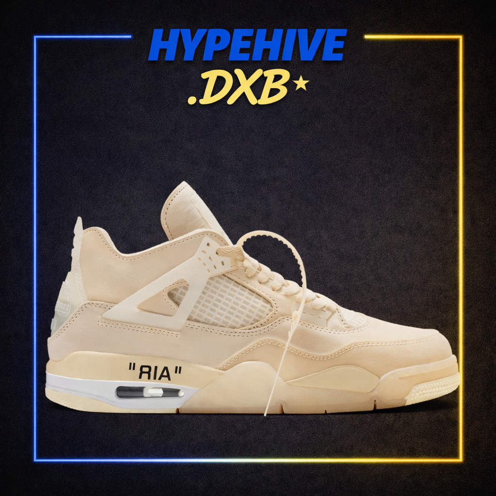 Air Jordan 4 x "Off-White Sail" SP