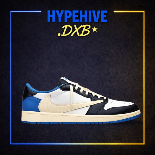 Travis Scott Jordan 1 Lows Fragment